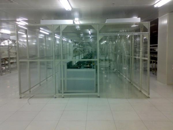 Cheap Dust Free Modular Assembled High Cleanliness Clean Room Booth With Strict Operating Procedures And Monitoring for sale