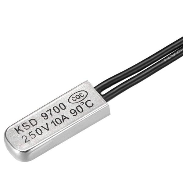 Cheap 5A Normally Open Temperature Switch Bimetal KSD9700 Thermal Switch for sale