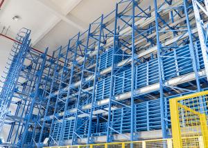 China Automated Storage & Retrieval System (Asrs) Stacker Crane Steel Rack Pallet WArehouse on sale