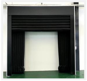 China 3400X3400mm Loading Dock Shelters Inflatable Dock Seals 600mm Thick Polyester Fabric on sale