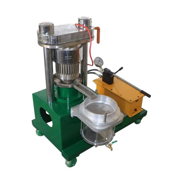 Cheap 1500W 2.25kg/Batch Hydraulic Oil Press Machine Stainless Steel Hot Cold Manual 8kg/h for sale