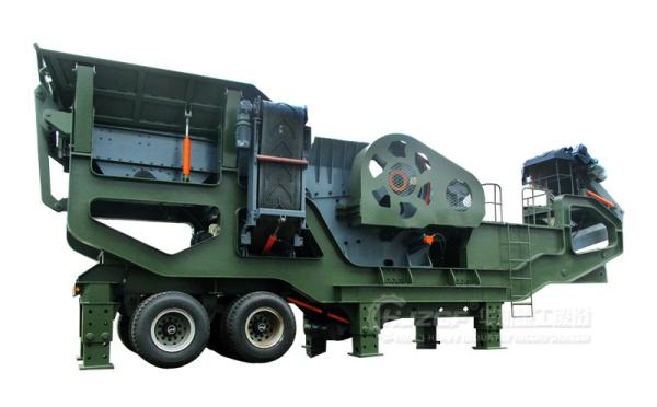 Cheap High Efficiency Mobile Crushing Plant With Vibrating Feeder Impact Crusher for sale