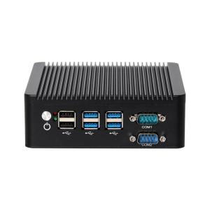 Intel N5100 DDR4 16G Industrial Mini PC Linux Dual LAN 4COM For KIOSK Digital Signage