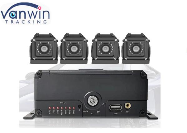 Cheap 4 Channel 2.5" SATA HDD 4g Gps Mdvr With Wifi Alarm Fuel Level Monitoring Cctv System for sale