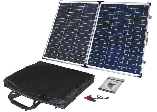 Cheap 60W Poly Portable Folding Solar Panels Anodized Aluminum Alloy Frame for sale