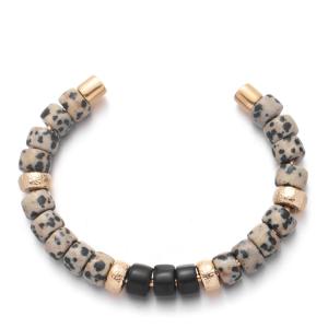 Best Leopard Dot Handmade Beaded Bangles High Polished Everyday Wear wholesale
