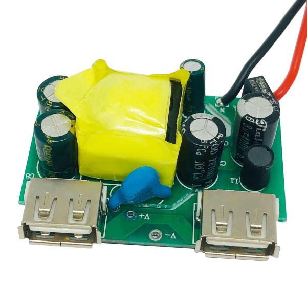 Cheap AC Adapter Electronics PCB Assembling Circuit Board 10W For 2 USB Charger for sale