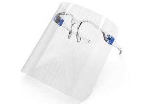 Best Recycled Reusable Ppe Clear elastic Headband Face Shield With Glasses wholesale