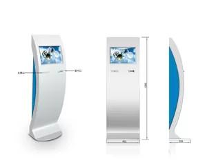 Cheap Large Screen Interactive Information Kiosk , Touch Screen Information Kiosk for sale