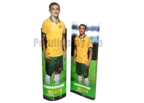 Cheap Personalized Standee Display , Strong Structure Cardboard Floor Displays for sale