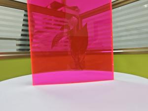 6mm Pink Solid Polycarbonate Sheets For Greenhouse