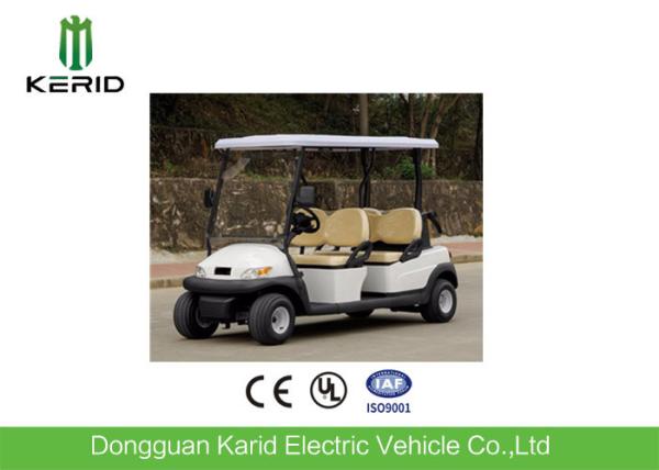 Cheap CE Certificate Fuel Type Electric Golf Carts White Model 4 Passengers Cheap Golf Buggy For Sale for sale