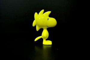 Best Cute Yellow Bird Toy Story Figures , Snoopy Figurines Collection Woodstock With A Tail wholesale