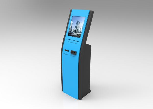 Cheap 21 Inch Self Service Kiosk With PC , Interactive Information Kiosks For Theatre for sale