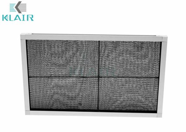 Cheap Low Pressure Drop HVAC Air Filters , Washable Fan Coil Filters for sale