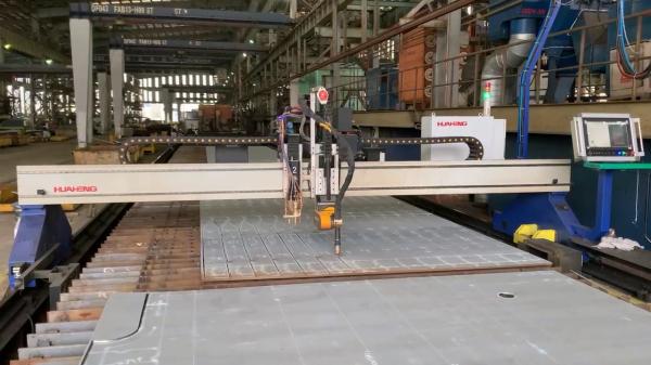 Cheap Precision AB-Axis 5-Axis Plasma Beveling Machine - HUAHENG Cutting System for sale