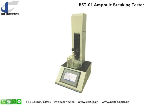 Ampoule breaking force tester Glass vial lab testing instruments Pharmaceutical
