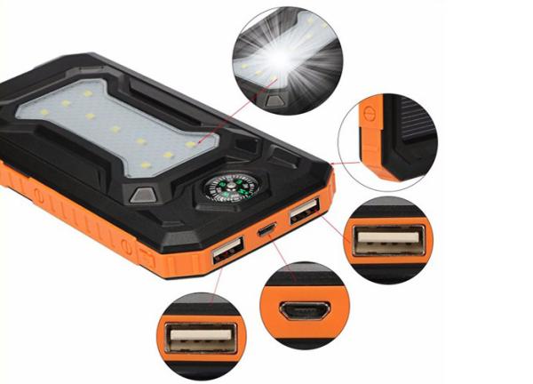 Cheap Tablet Mobile Phones Portable Solar Panel Charger / Solar USB Charger for sale