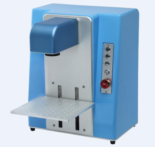 Cheap Mini Desktop 20W Fiber Laser Marking Machine High Repeat Positioning Accuracy for sale