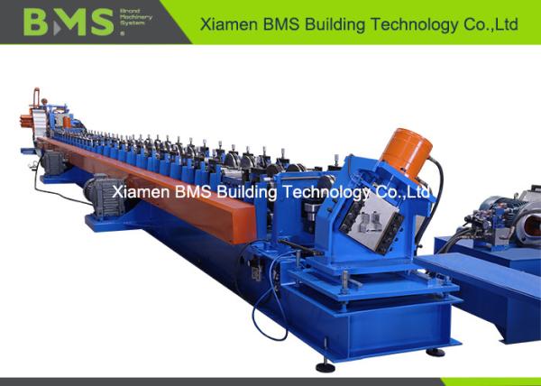 Cheap Servo Motor Drive Metal Stud And Track Roll Forming Machine To Storage Shelf Rack Column for sale