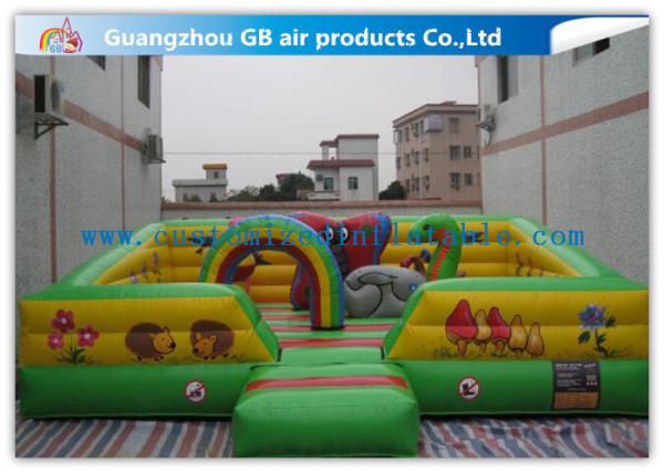 Cheap Inflatable Jumping Castle Jungle Castle Kids Inflatable Jungle Bouncy Castle for sale