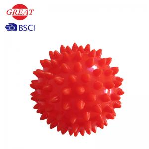 China Wholesale Oem 8cm Exercise Small Massage Ball With Color Box Package on sale