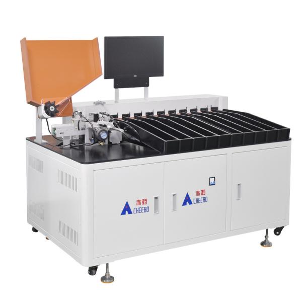 Cheap Scan Code Computer Screen Battery Cell Sorter 10 Channel 18650 Cylindrical Battery Sorting Machine for sale