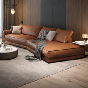 China Apartment Size L Shaped Sectional Sofa With Chaise Coach Corner Small Luxury on sale