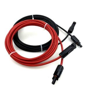 China High Voltage High Power Current MC4 Solar Cable Wire UL2464 Black For Solar Power System on sale
