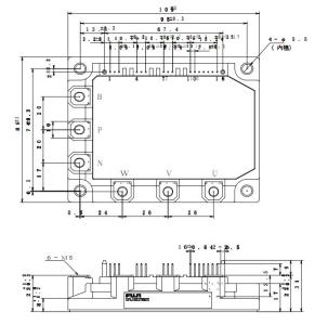 IGBT Power Module 7MBP150KB060-03 Intelligent Power Module  FUJITSU IGBT Power Module