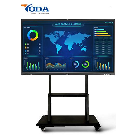 Cheap 65Inch LCD Interactive Touch Screen Multi Function Conference Flat Panel for sale