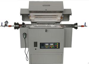 Electric Quartz 1200c Vacuum Tube Furnace For Lab Heating Using