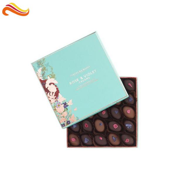 ROSH Chocolate Gift Boxes Packaging Customized Printed 2mm Cardboard Material