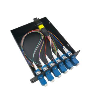 12 Core MPO MTP Ber Optic Cassette Module Single Mode For 19 1U Distribution Box