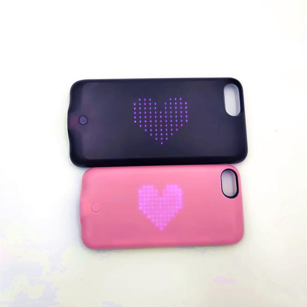 Cheap Bluetooth And APP Control Cell Phone Cover With Light DIY Support for sale