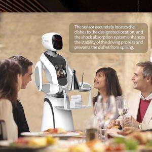 Best Intelligent Automatic Restaurant Service Robot Autonomous Delivery Robot Humanoid wholesale