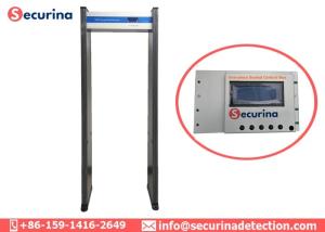 Best 18 Zones Archway Metal Detector DSP With Alarming Counting Display OEM wholesale