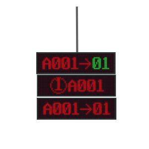OEM Hang Up/Wall Mount Dot Matrix LED Counter Display Unit For Queue Management System