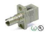 Best UPC SC - ST Fiber Optic Adapter Simplex with Zironia Ceramic / Phosphor Bronze wholesale
