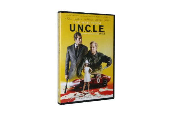 Cheap Free DHL Shipping@HOT Classic and New Release Single Movie DVD The Man from U.N.C.L.E Set for sale