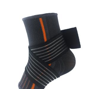 China Custom Ankle Brace Compression Polyester Elastic Sleeve on sale