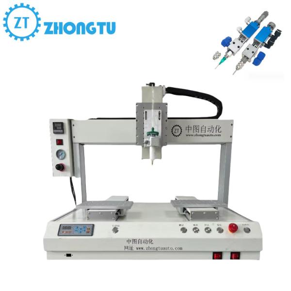 Cheap Desktop Installation Fully Automatic Glue Dispenser With Multi Axis Design Customized Functions ZT-DJ441-02 for sale