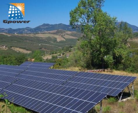 Cheap Small Scale DC Output On Grid Solar Panel Kits With Battery Storage for sale