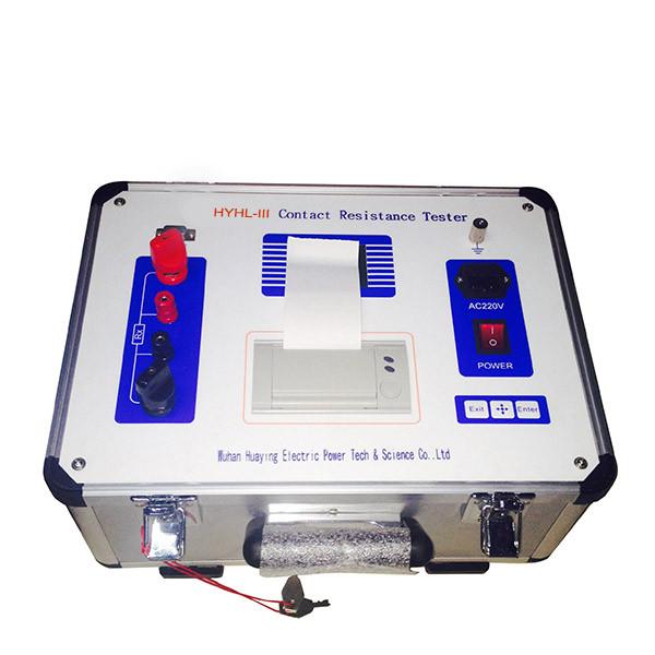 Cheap IEC Standard  Loop Resistance Contact Resistance Meter Low Resistance Tester 100A for sale