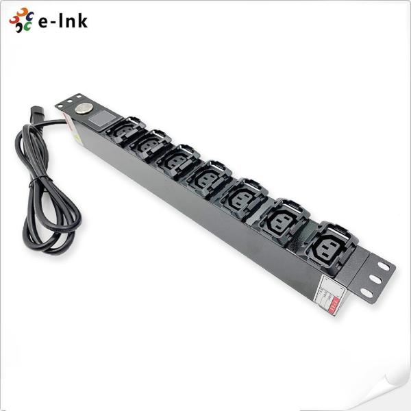 Cheap PDU Power Distribution Unit 1U 8 Port 16A / 2800W Output Metered PDU for sale