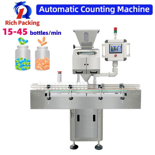 Cheap Electronic Tablet Capsule Counting Machine 10~30 Bottles/min for sale