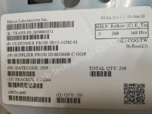 China SI5368B-C-GQ   Clock Generators  Support Products Any-frequency jitter attenuating clock on sale