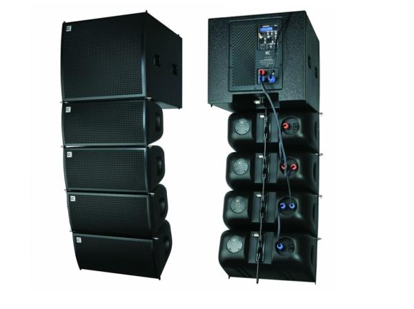 Cheap Plastic Active Line Array Speaker System 8 Inch Powered Speakers for sale
