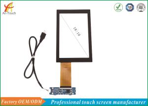 White 7 Inch Capacitive Touch Panel With AG / AR / AF Glass , Intelligent Automatic Calibration