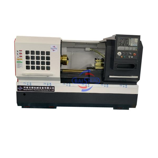 Cheap Flat Bed Cnc Horizontal Lathe Machine Automatic Metal Processing for sale